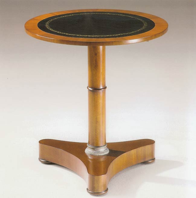 Leather Top Bar Table