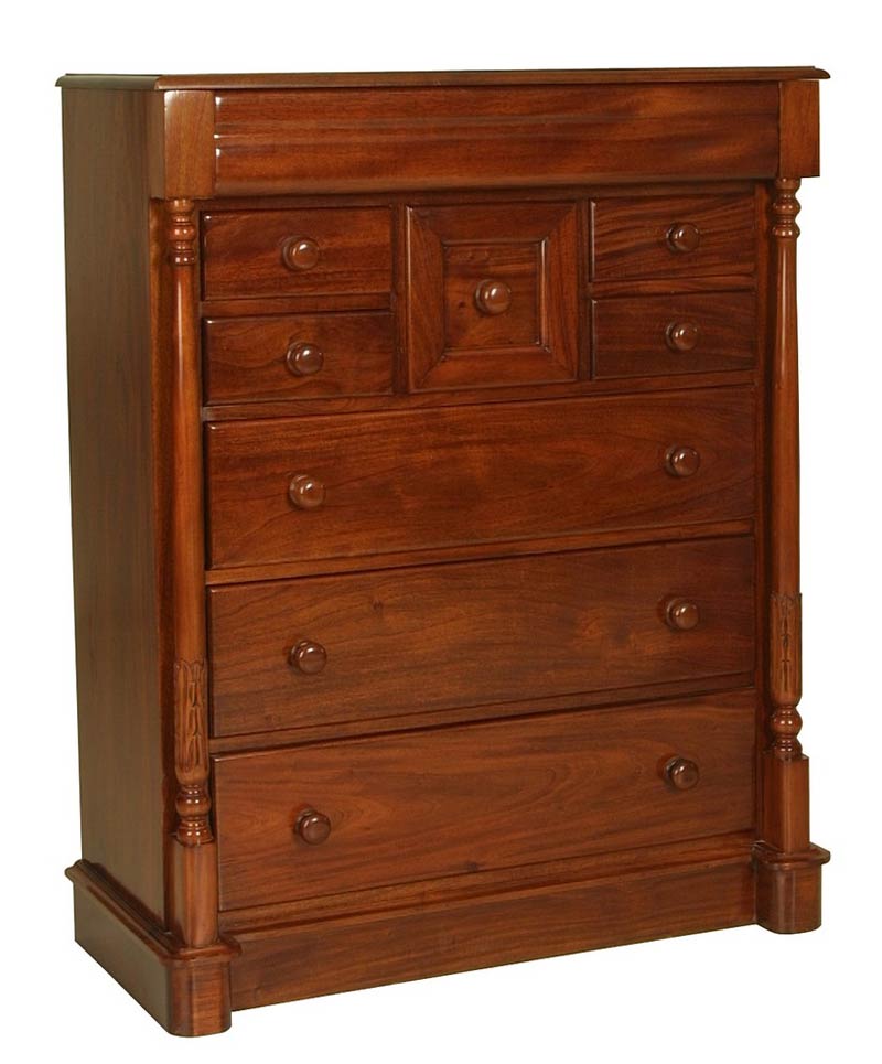 2 Door Chiffonier Carved Back