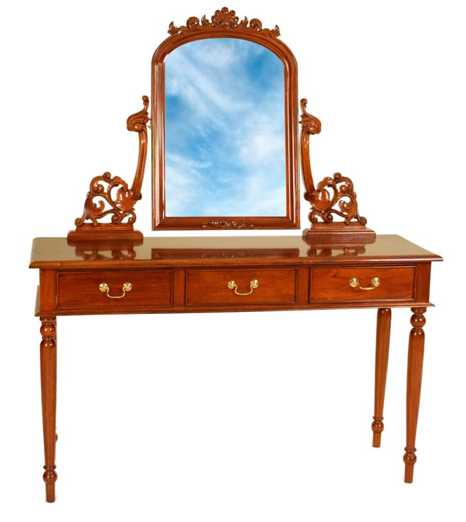 3 Drawer Slim Dressing Table