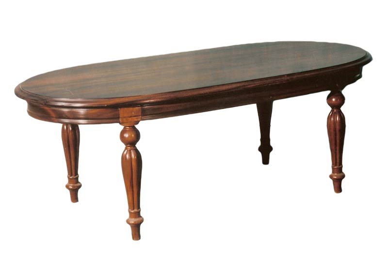 Flute Leg Coffee Table