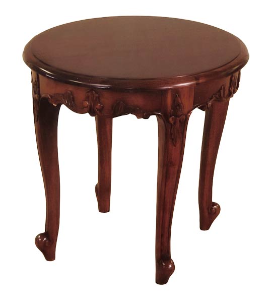 Carved Side Table
