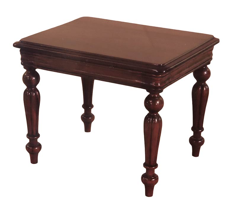 Flute Leg Side Table