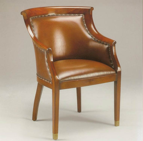 Leather Club Chair(also available in Fabric)