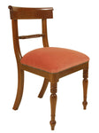 Regency Carved Bar Back Dining Chair