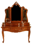 Louis Style Cabriole Leg Dressing Table